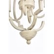 Living District Sandara 4-Light Mid-Century Metal Pendant in Weathered Dove