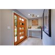 Living District Xavier 3-Light Mid-Century Metal Flush Mount in Brass