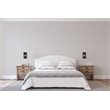 Living District Voir 2-Light Mid-Century Metal Wall Sconce in Black