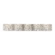 Living District Ollie 5-Light Metal and Crystal Wall Sconce in Chrome and Clear