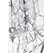 Living District Cordelia 6-Light Transitional Metal Pendant in Chrome