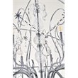Living District Cordelia 12-Light Transitional Metal Pendant in Chrome