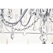 Living District Cordelia 24-Light Transitional Metal Pendant in Chrome