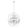 Living District Cordelia 24-Light Transitional Metal Pendant in Chrome