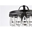 Living District Reese 1-Light Transitional Metal Pendant in Black