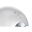 Living District Majesty 2-Light Metal Bath Sconce in Chrome/Frosted White