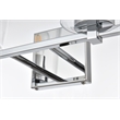 Living District Kacey 2-Light Iron & Glass Bath Sconce in Chrome/Clear