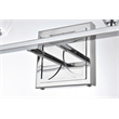 Living District Harris 2-Light Iron & Glass Bath Sconce in Chrome/Clear