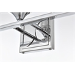 Living District Harris 3-Light Iron & Glass Bath Sconce in Chrome/Clear