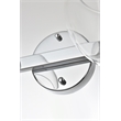 Living District Rogelio 4-Light Iron & Glass Bath Sconce in Chrome/Clear