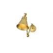 Living District Ledger 1-Light Metal Swing Arm Wall Sconce in Brass