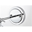 Living District Bentley 1-Light Cone Metal Bath Sconce in Chrome