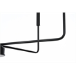 Living District Willa 6-Light Modern Iron Metal Pendant Light in Black