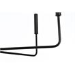 Living District Willa 6-Light Modern Metal Pendant Light in Black