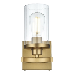 Living District Thane 5&quot Wall Sconce In Satin Gold