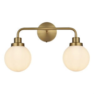Living District Hanson 19&quot Wall Sconce In Satin Gold