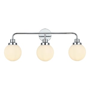 Living District Hanson 28&quot Wall Sconce In Chrome