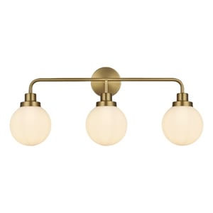 Living District Hanson 28&quot Wall Sconce In Satin Gold