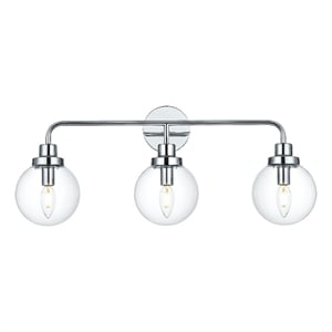 Living District Hanson 28&quot Wall Sconce In Chrome