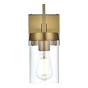 Living District Taryin 4.5&quot Wall Sconce In Satin Gold