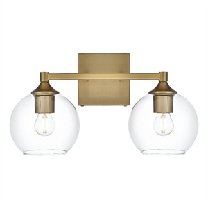 Living District 16&quot Wall Sconce In Satin Gold