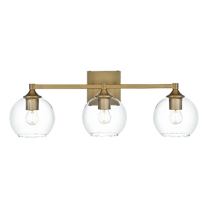 Living District 25&quot Wall Sconce In Satin Gold