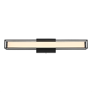 Living District Aden 24&quot Led Wall Sconce in Black