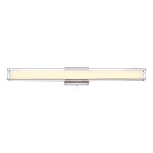 Living District Aden 31&quot Led Wall Sconce in Chrome