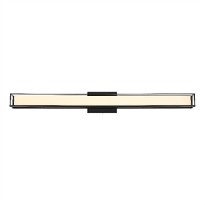 Living District Aden 36&quot Led Wall Sconce in Black