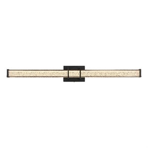 Living District Ivaan 36&quot Led Wall Sconce in Black