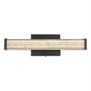 Living District Jaxx 16&quot Led Wall Sconce in Black