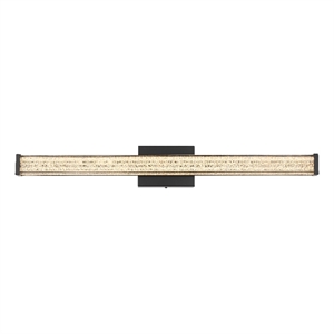 Living District Jaxx 31&quot Led Wall Sconce in Black
