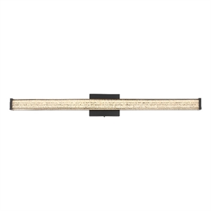 Living District Jaxx 36&quot Led Wall Sconce in Black