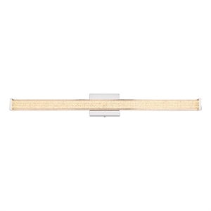 Living District Jaxx 36&quot Led Wall Sconce in Chrome