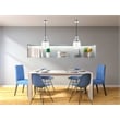 Living District Kenna 1 Light Chrome Pendant With Clear Glass