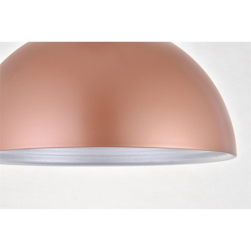 Living District Circa 1 Light Honey Gold Pendant