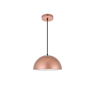 Living District Circa 1 Light Honey Gold Pendant