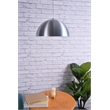Living District Circa 1 Light Burnished Nickel Pendant