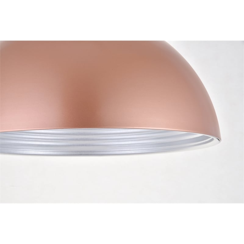 Living District Circa 1 Light Honey Gold Pendant