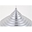 Living District Circa 1 Light Burnished Nickel Pendant