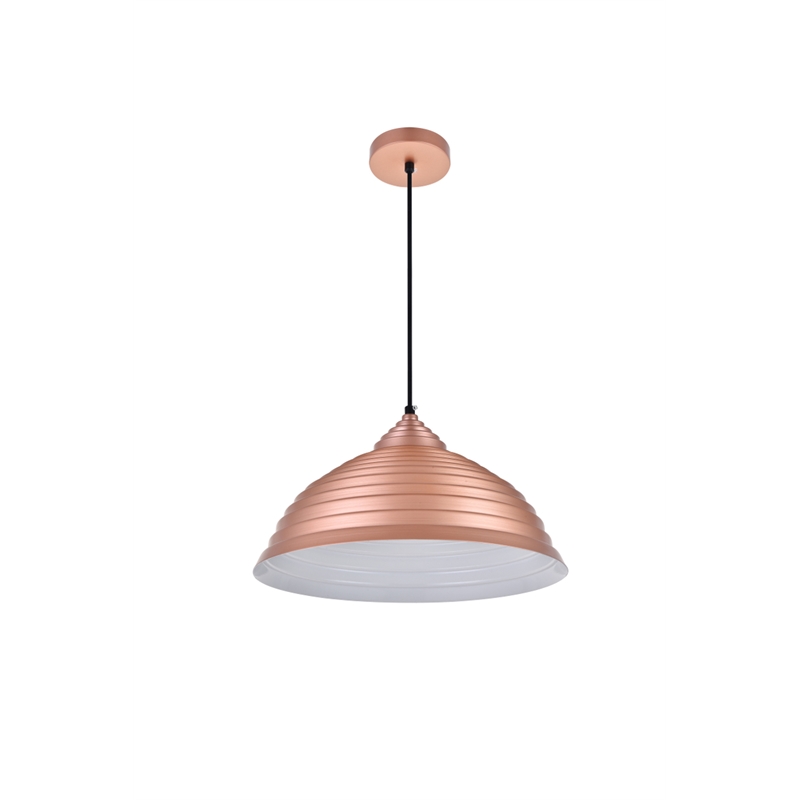 Living District Circa 1 Light Honey Gold Pendant