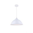 Living District Circa 1 Light White Pendant