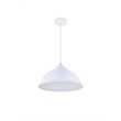 Living District Circa 1 Light White Pendant