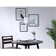 Living District Collier 1 Light Chrome and Frosted White Glass Pendant
