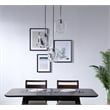 Living District Collier 3 Light Chrome and Clear Glass Pendant