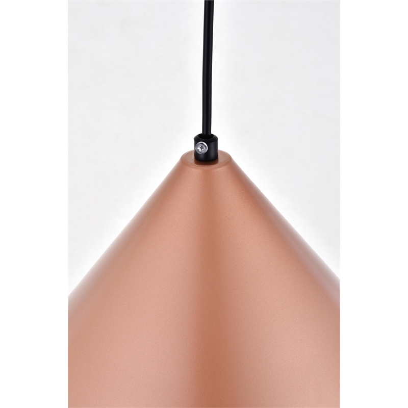 Living District Axiom 1 Light Honey Gold Pendant