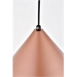 Living District Axiom 1 Light Honey Gold Pendant