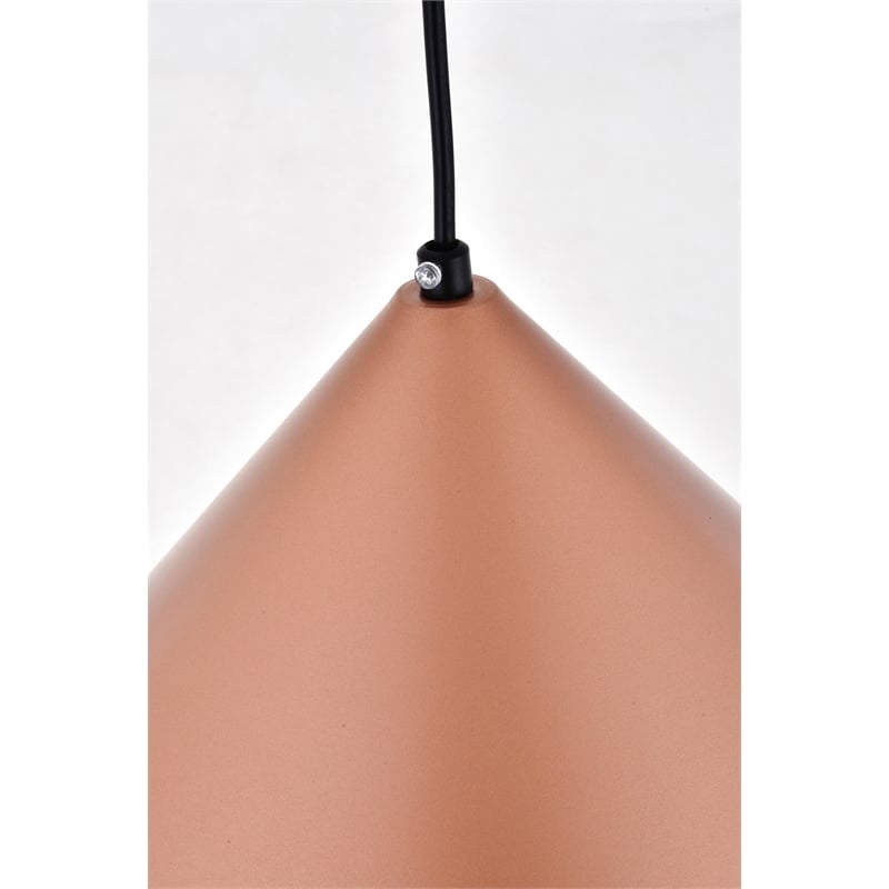 Living District Axiom 1 Light Honey Gold Pendant