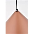 Living District Axiom 1 Light Honey Gold Pendant
