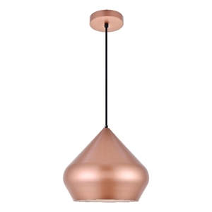 Living District Axiom 1 Light Honey Gold Pendant